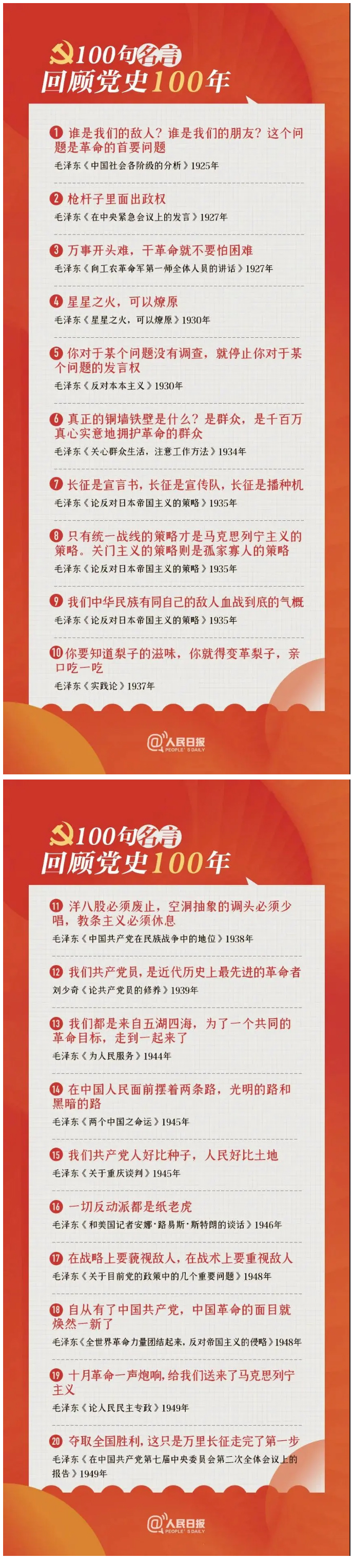 【转载】100句名言回顾党史100年_01